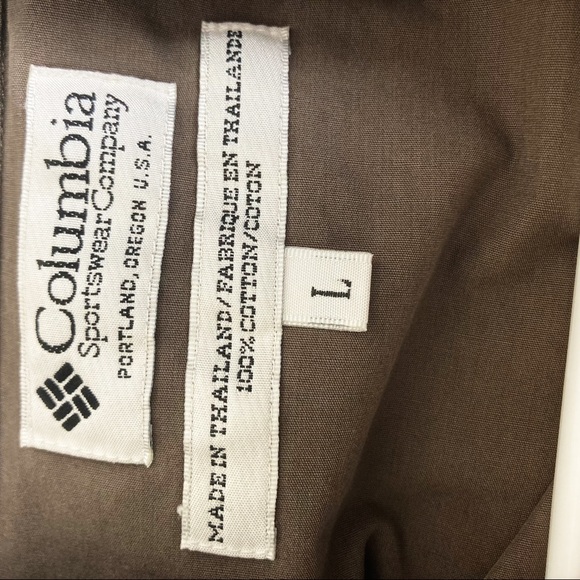 COLUMBIA Men’s PFG Blood and Guts Short sleeve button down shirt Size Large - Picture 2 of 3